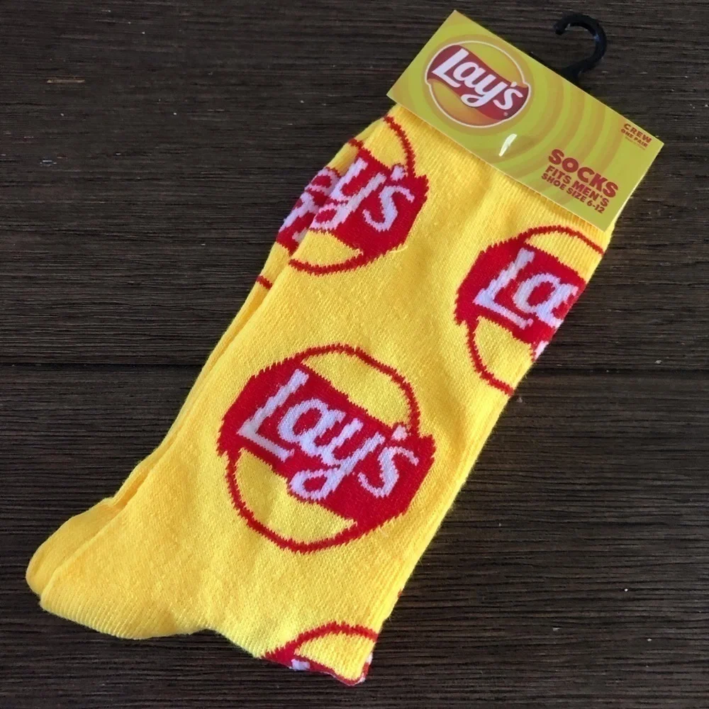 Lays men’s crew socks size 6-12